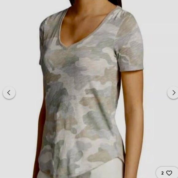 ATM ANTHONY THOMAS MELILLO Camouflage Print Tee NWT Woman's Size S - Picture 4 of 16
